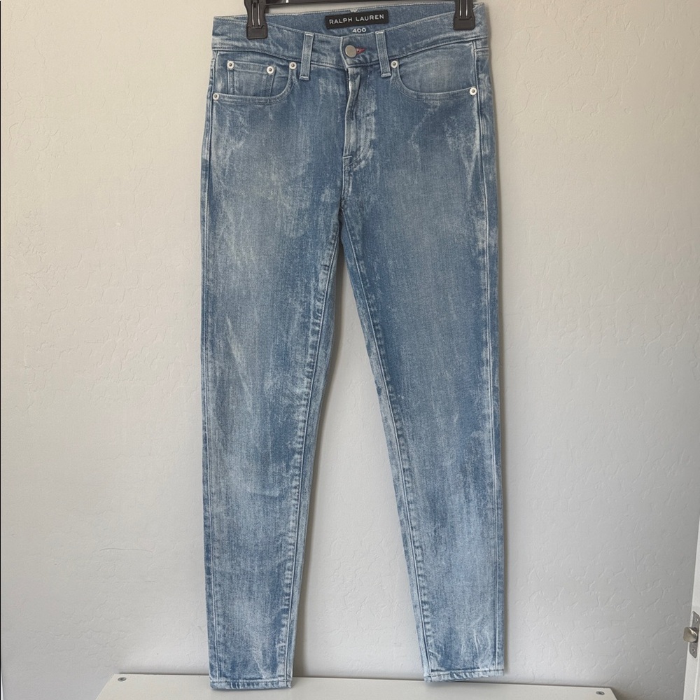 Ralph Lauren Black Label SZ 26  Acid Washed Look Skinny Jeans, Worn Once!